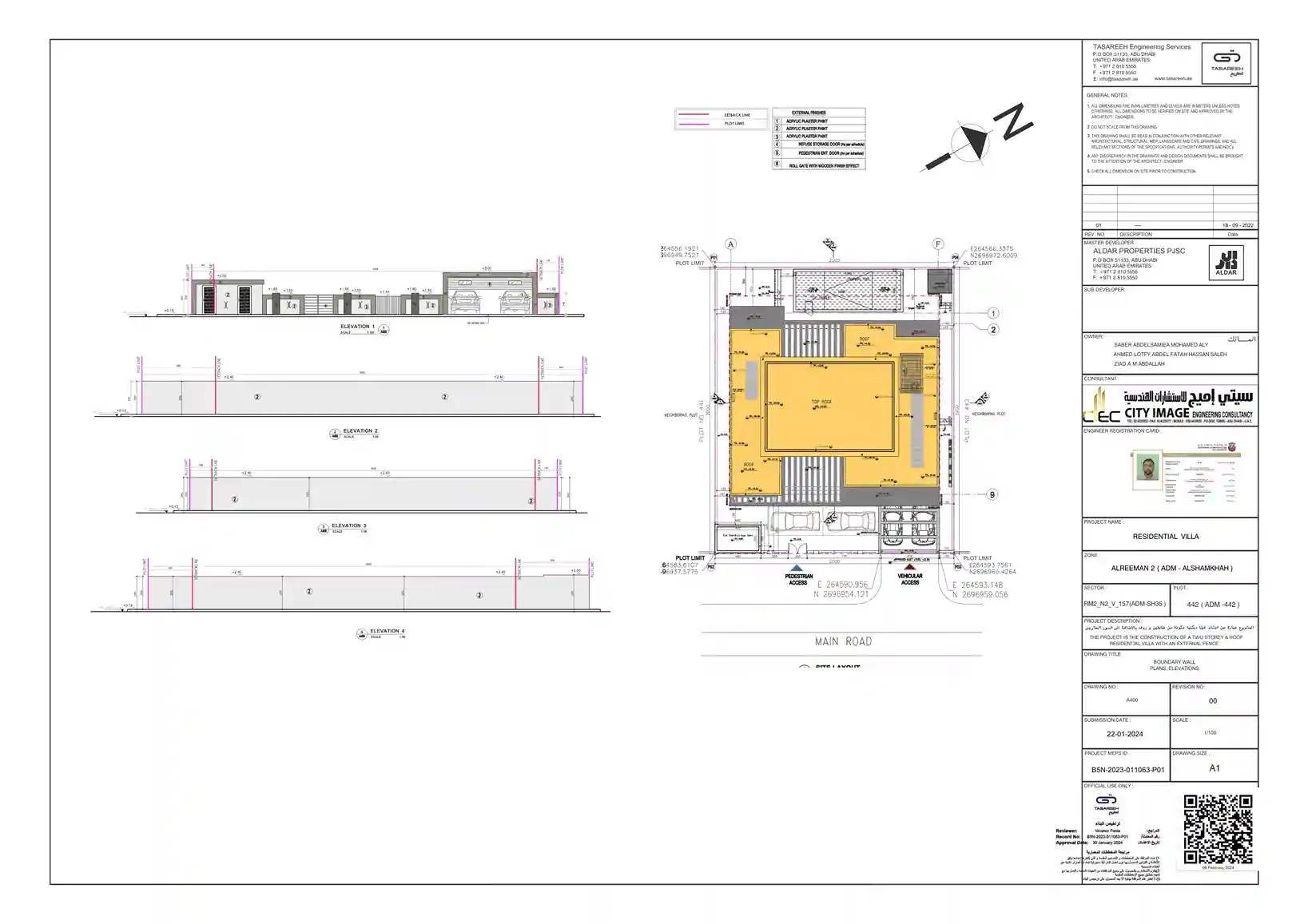 Architect plan villa