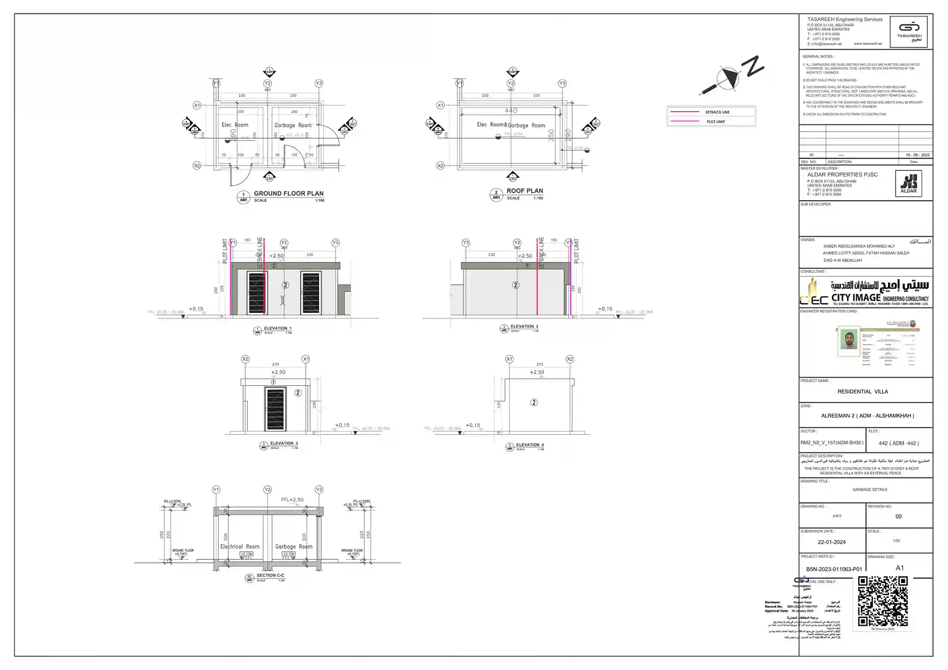Architect plan villa