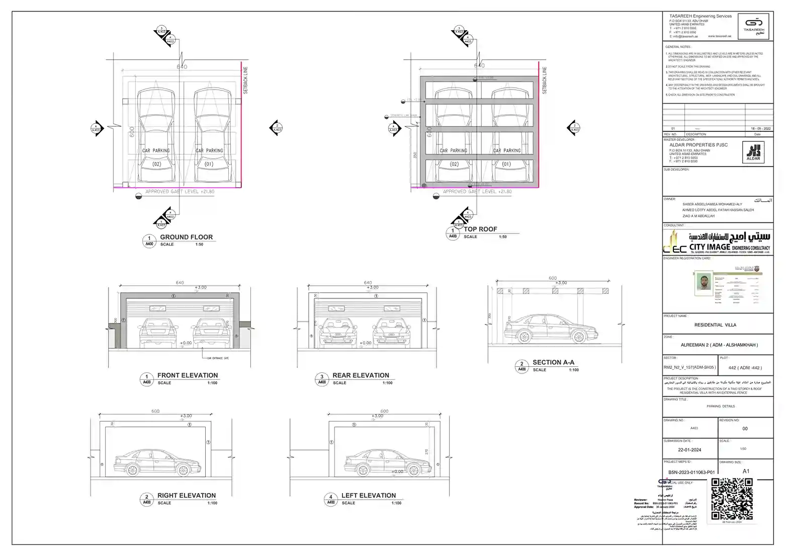 Architect plan villa