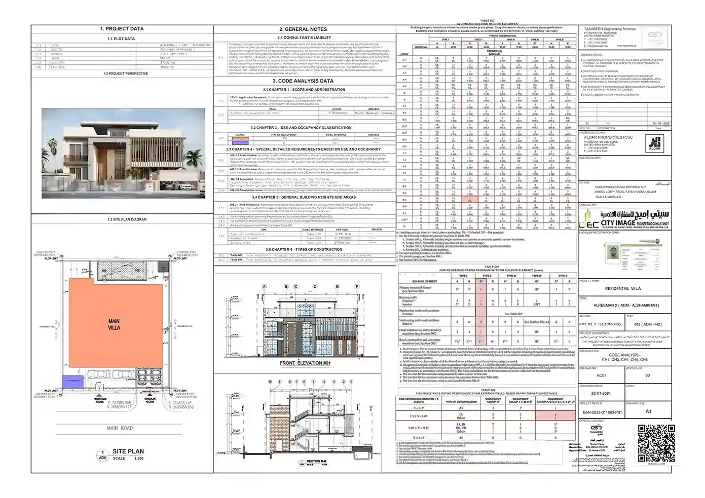 Architect plan villa