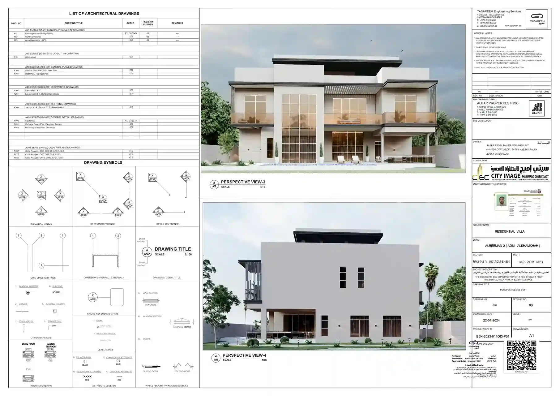 Architect plan villa