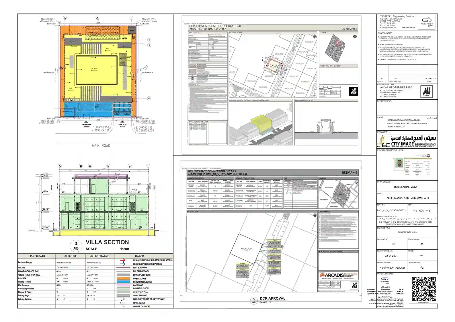Architect plan villa