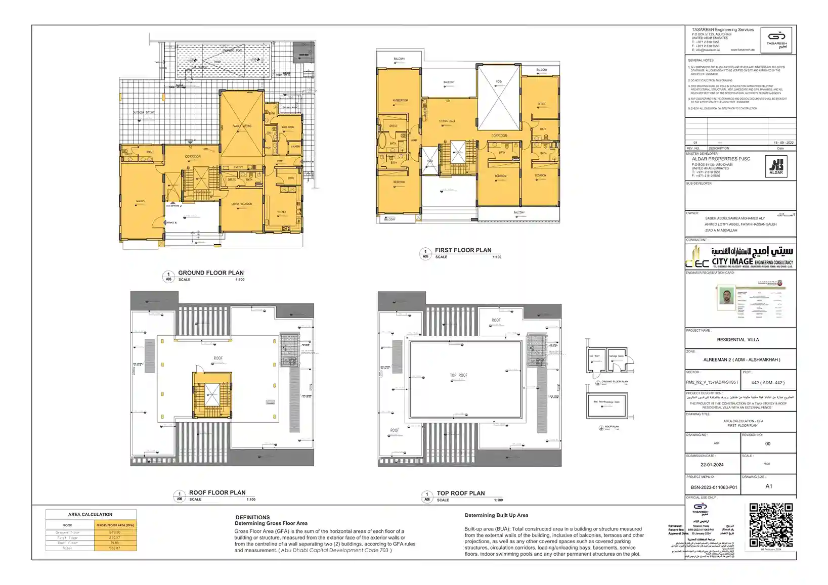 Architect plan villa