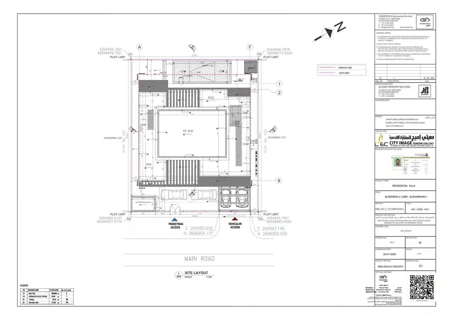 Architect plan villa