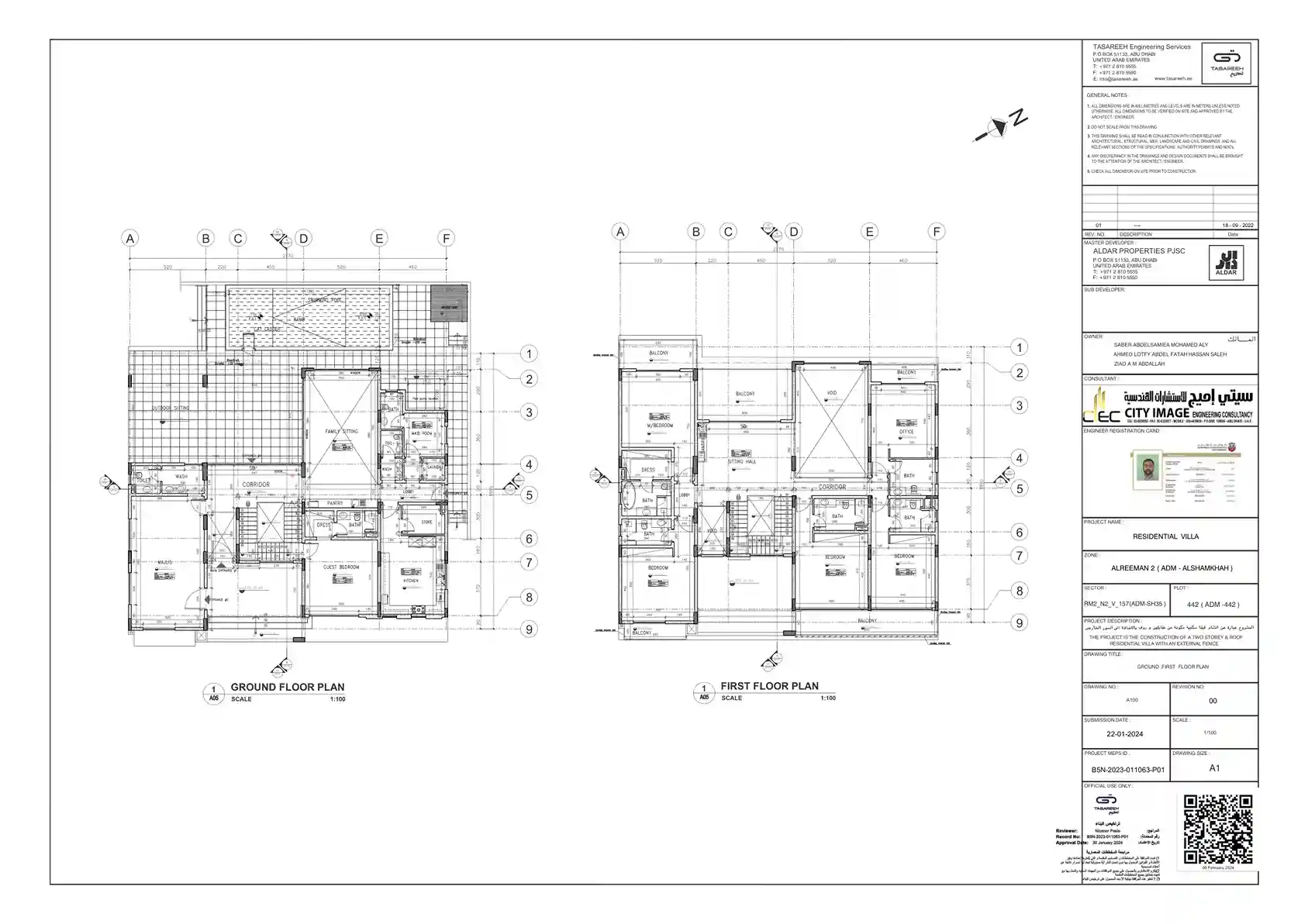 Architect plan villa