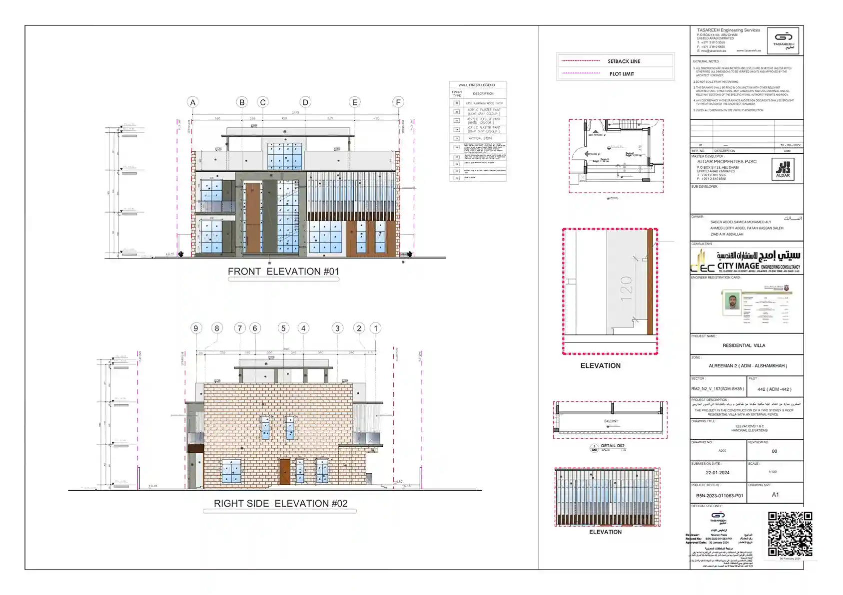 Architect plan villa