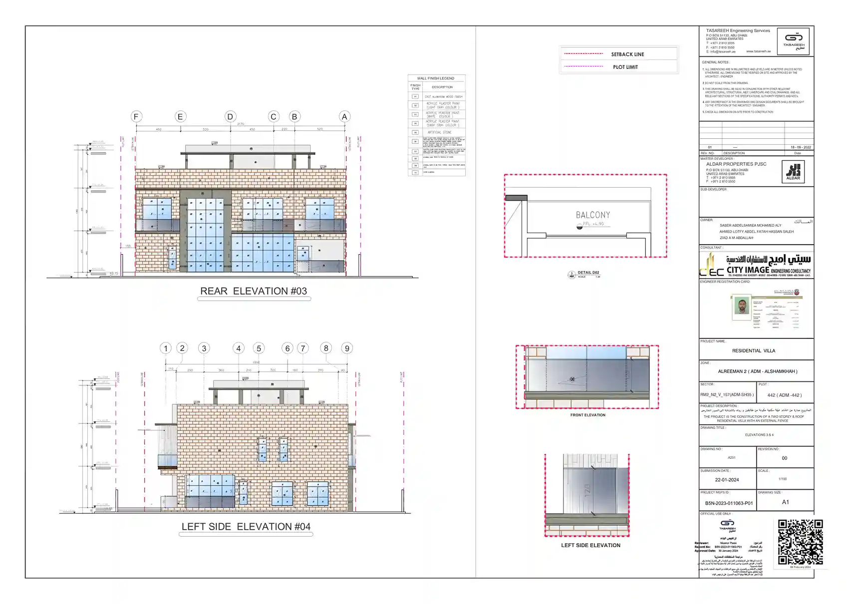Architect plan villa
