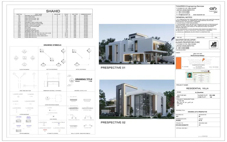 Architect plan villa