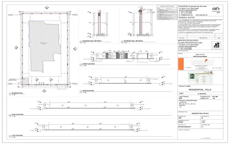 Architect plan villa