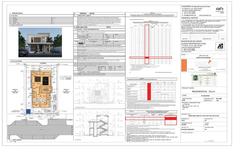 Architect plan villa
