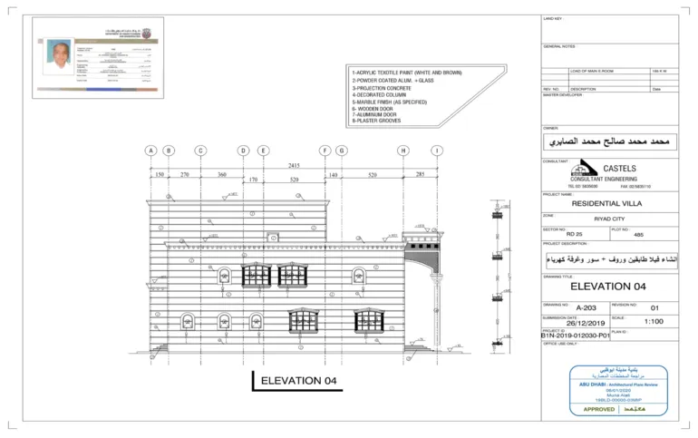 Architect plan villa