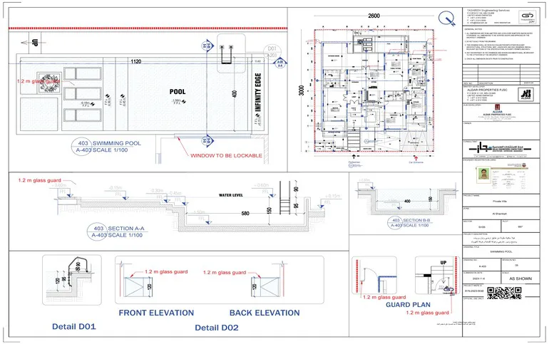 Architect plan villa