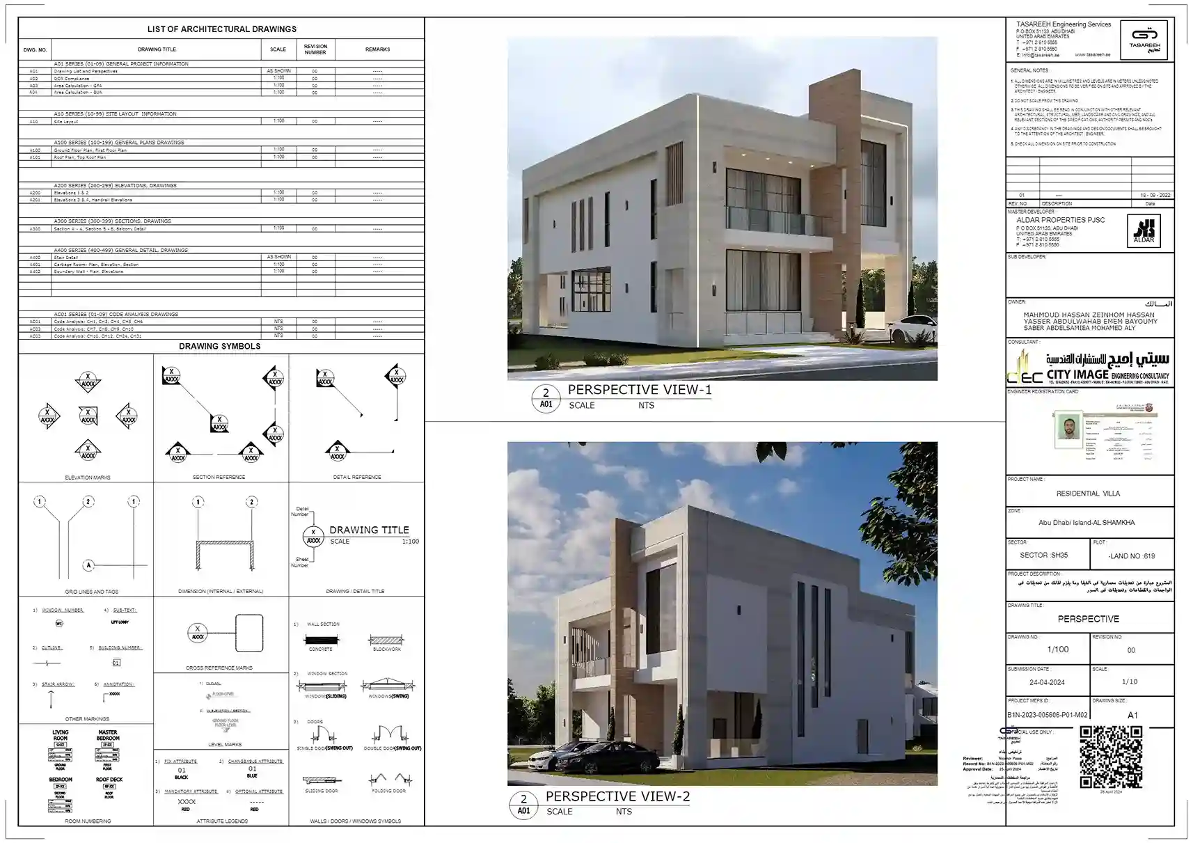 Architect plan villa