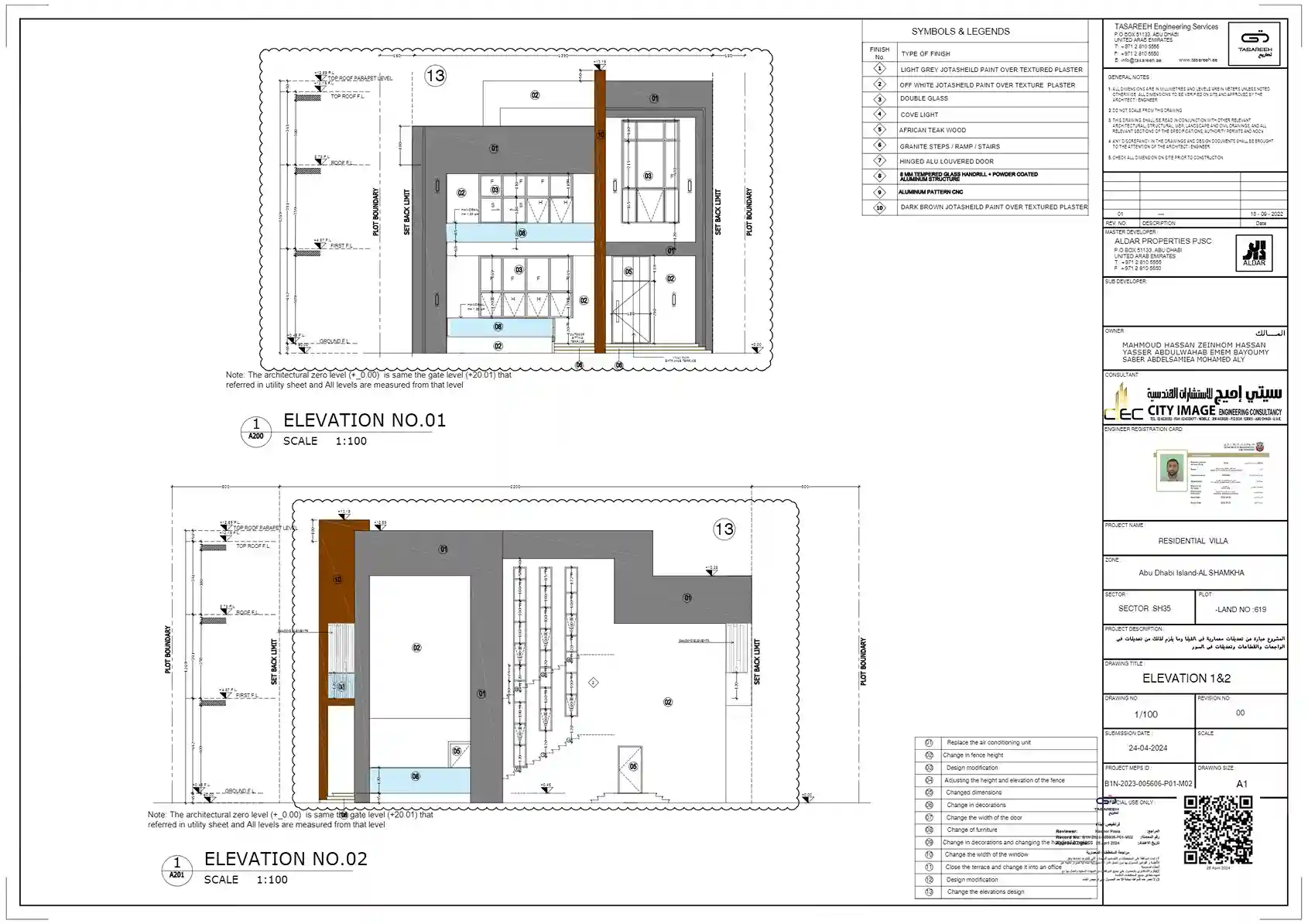 Architect plan villa