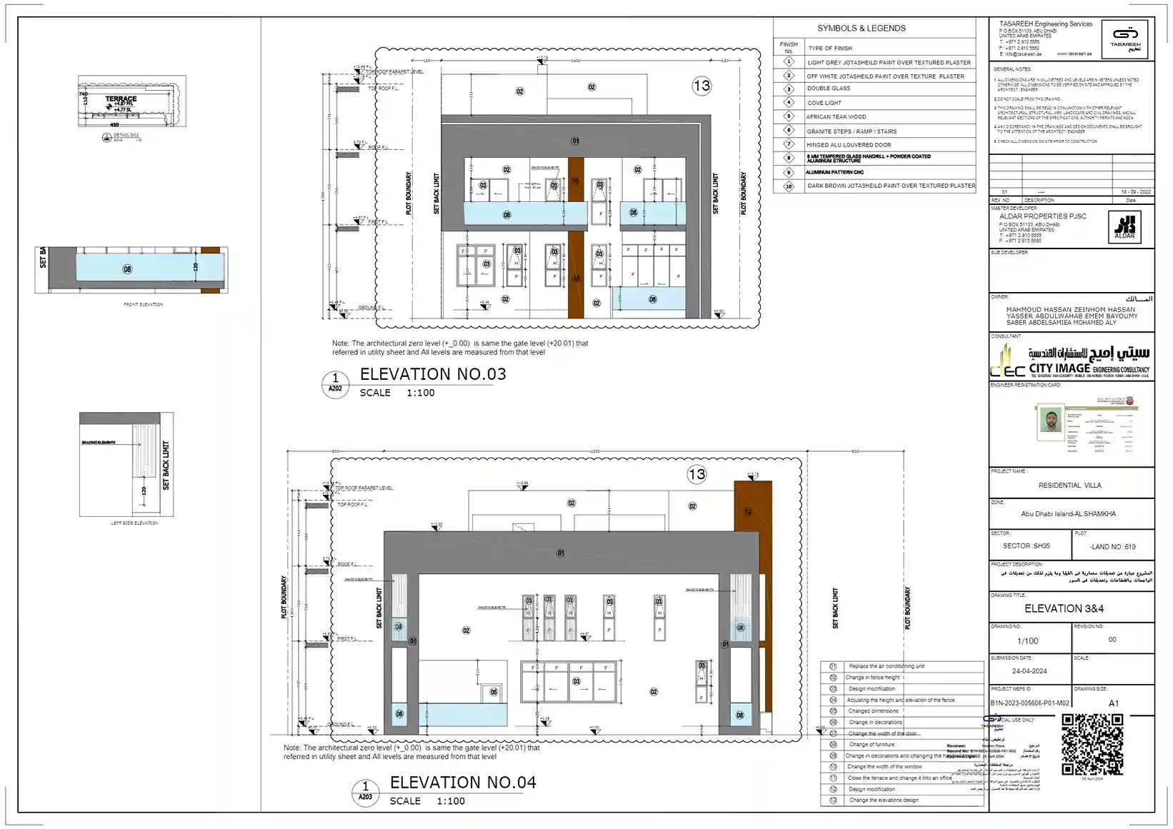 Architect plan villa
