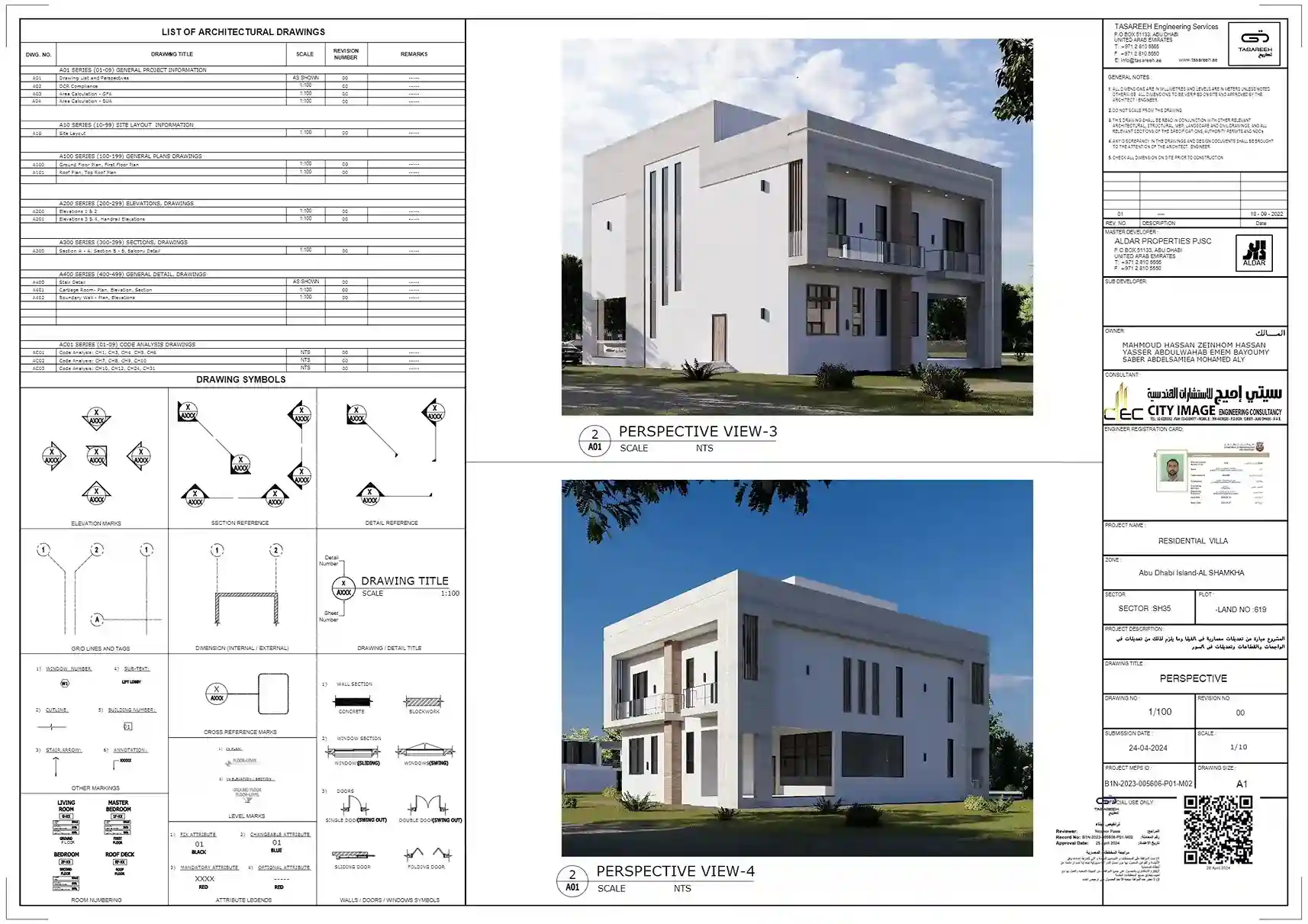 Architect plan villa