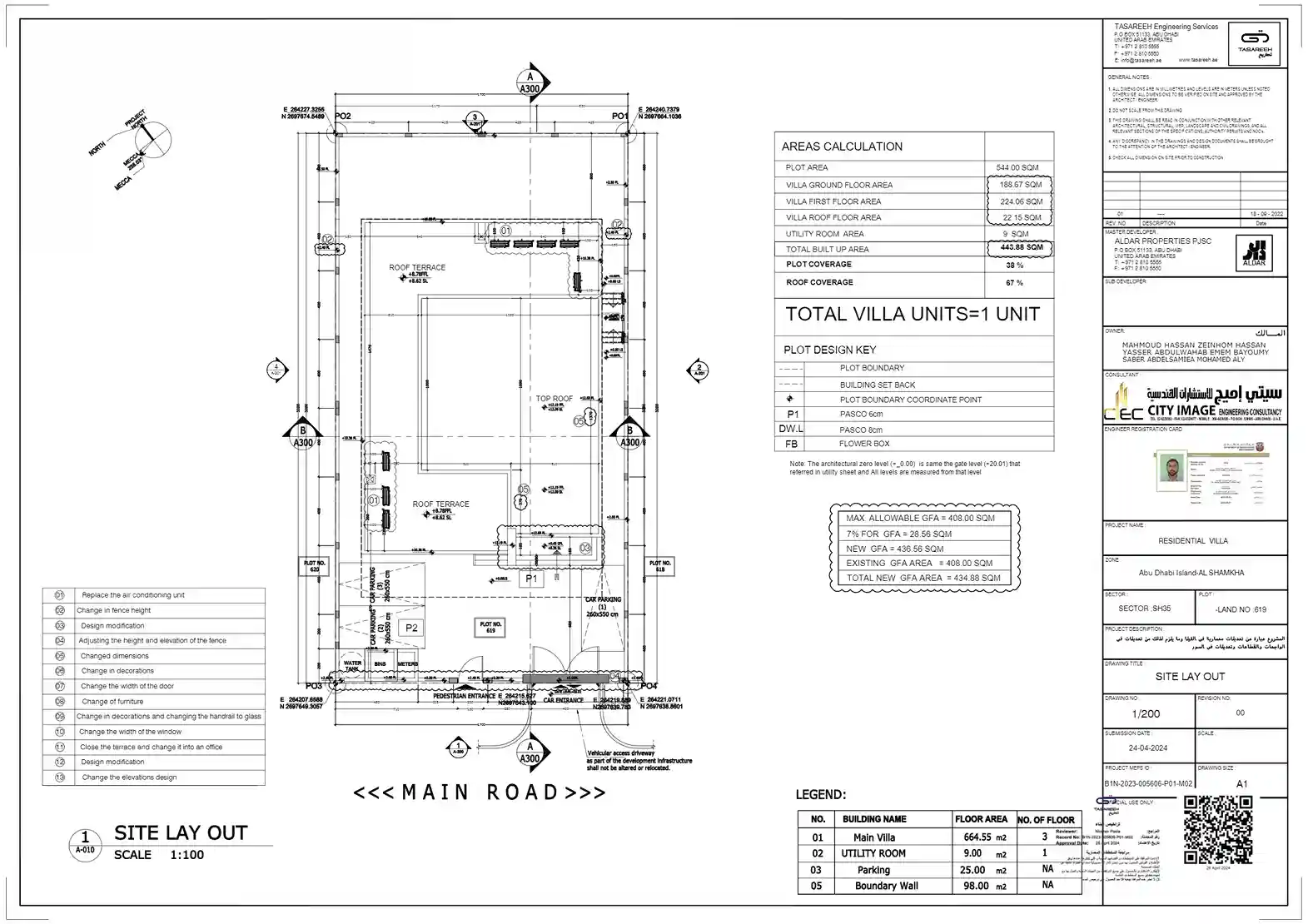 Architect plan villa