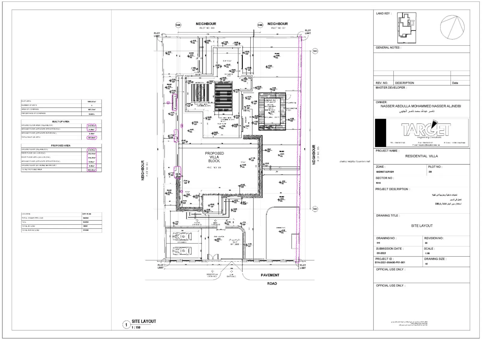 Architect plan villa