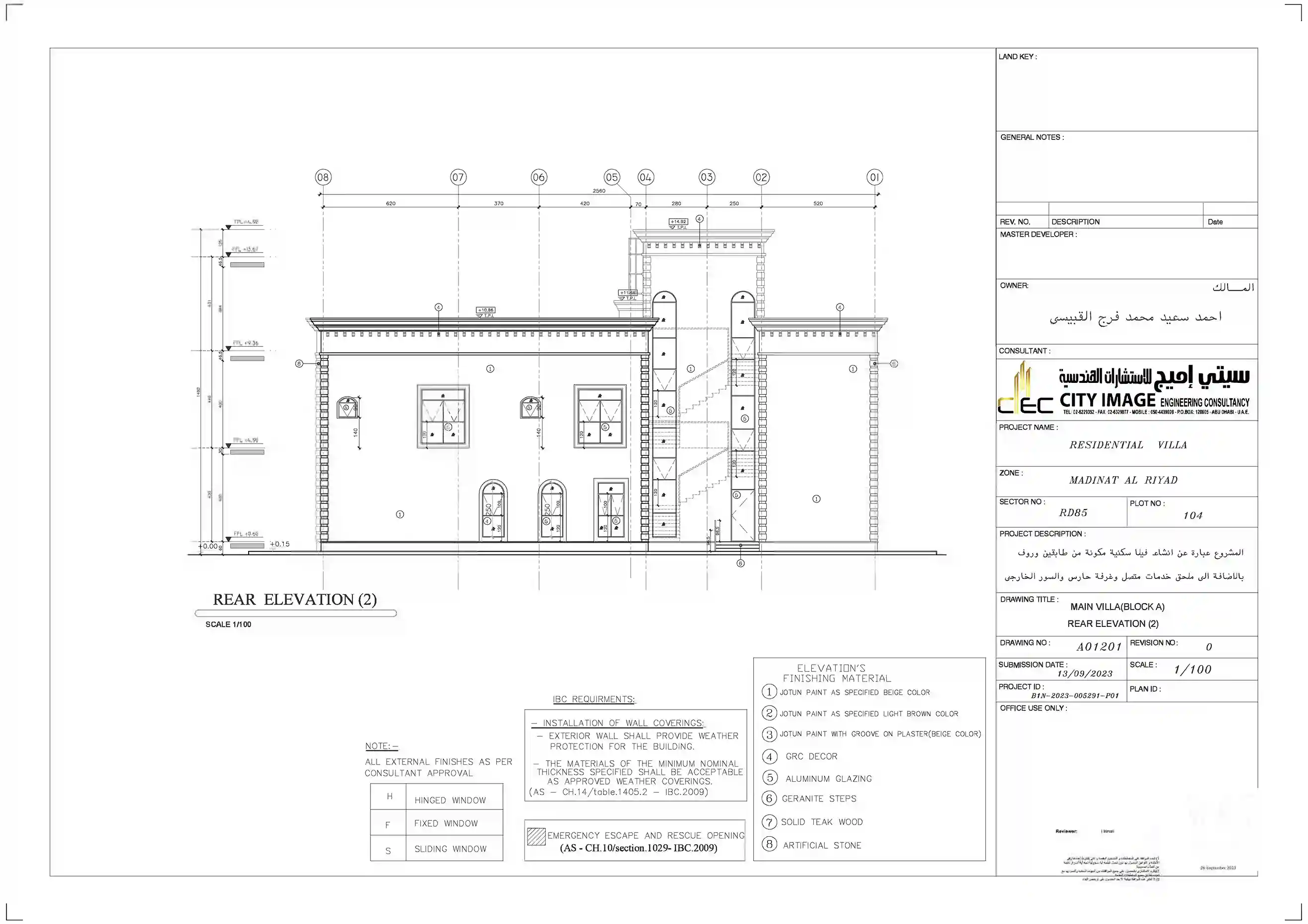 Architect plan villa
