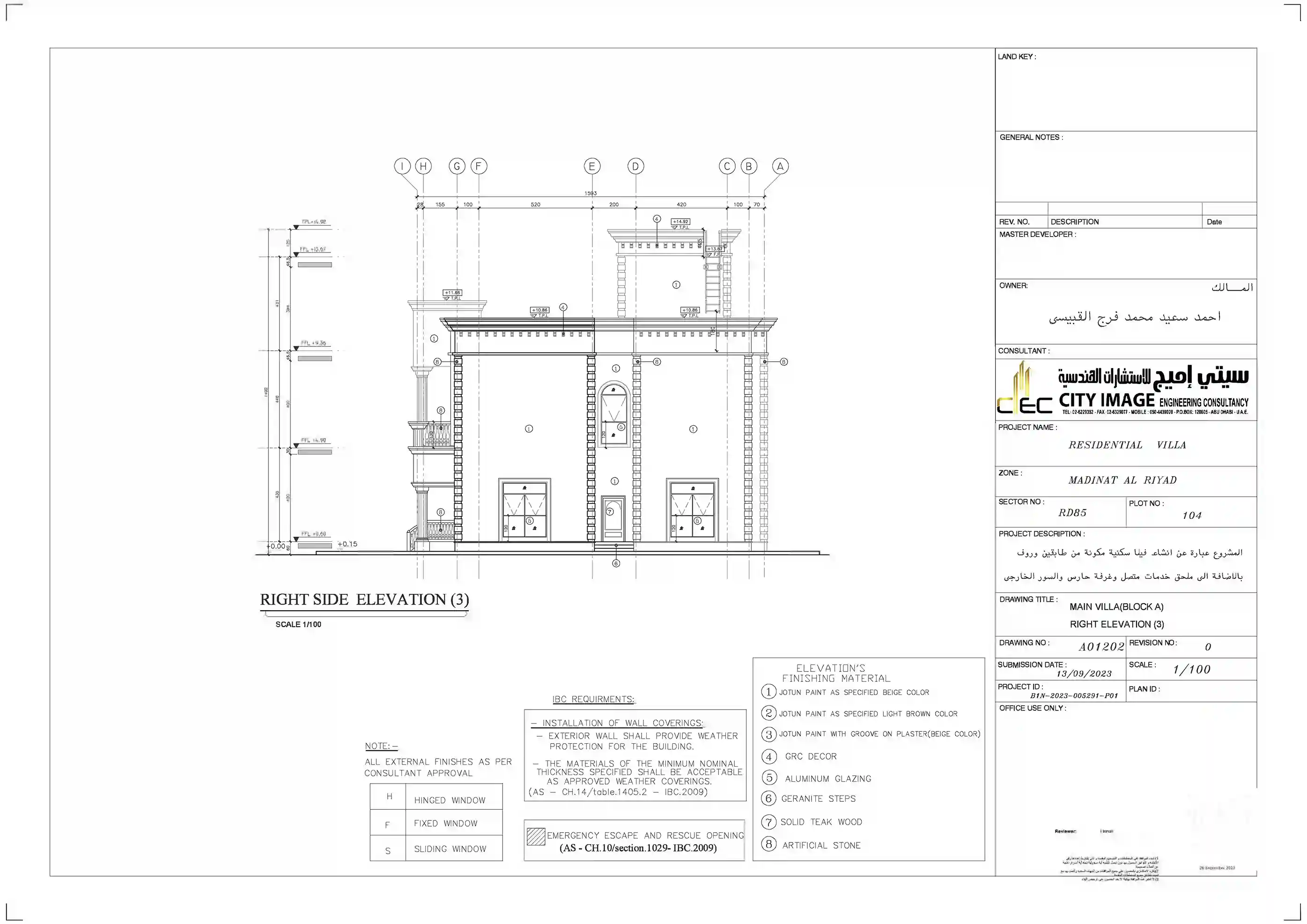 Architect plan villa