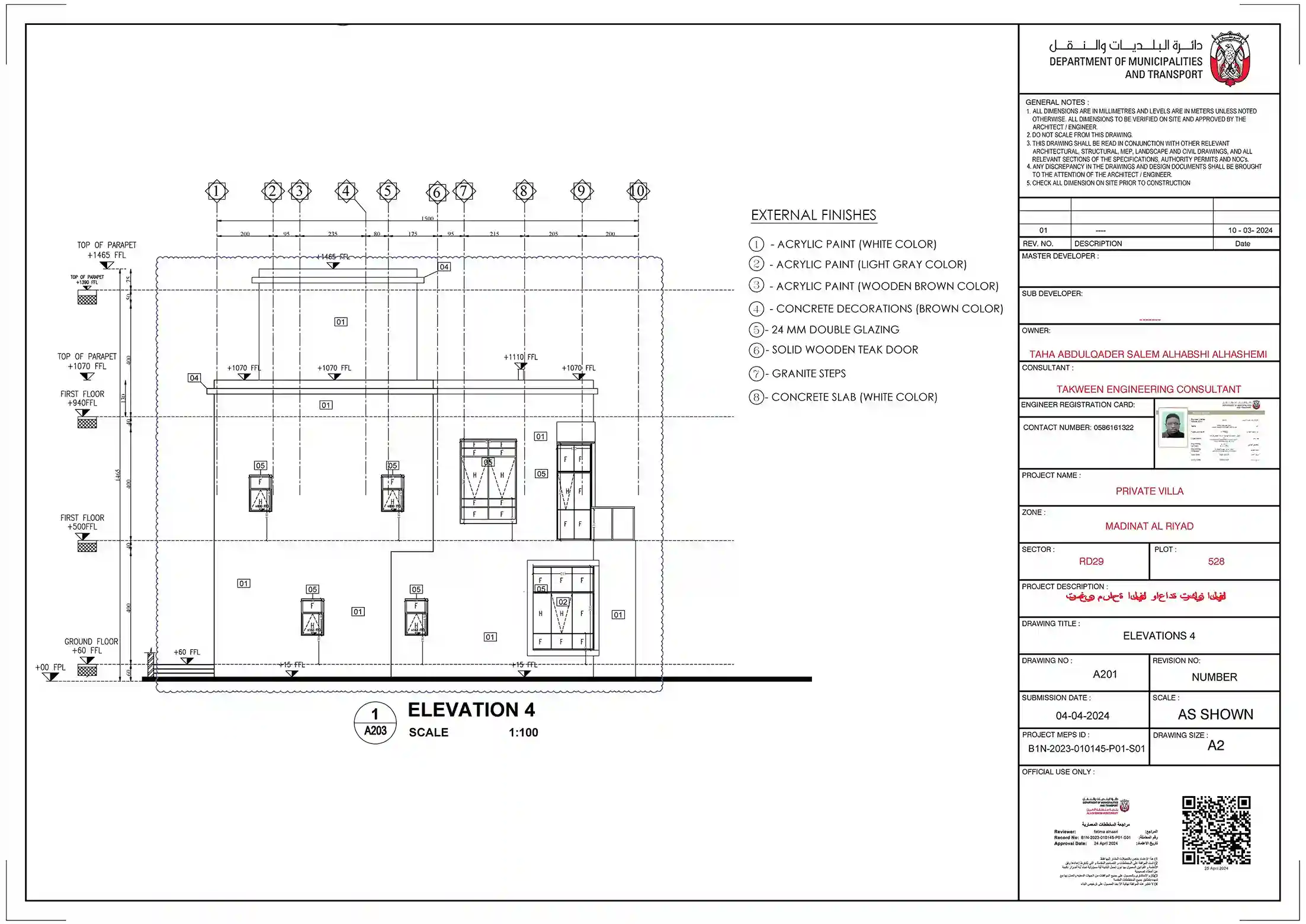 Architect plan villa
