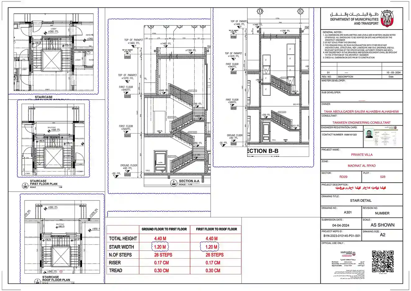 Architect plan villa