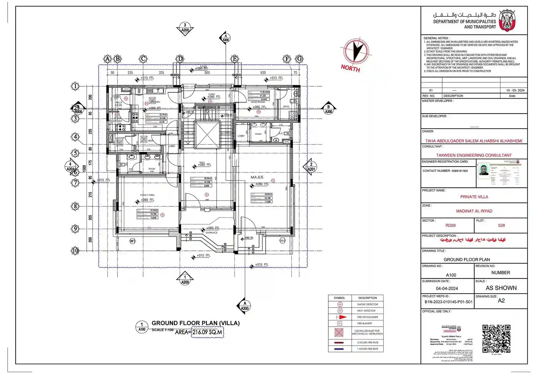 Architect plan villa