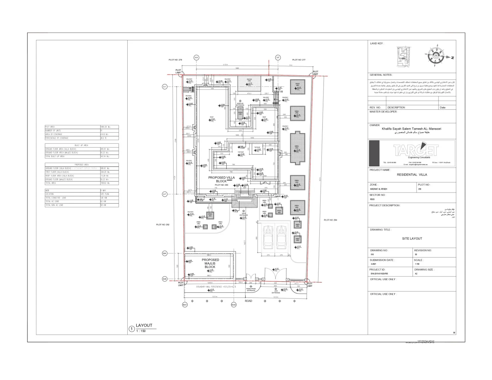 Architect plan villa