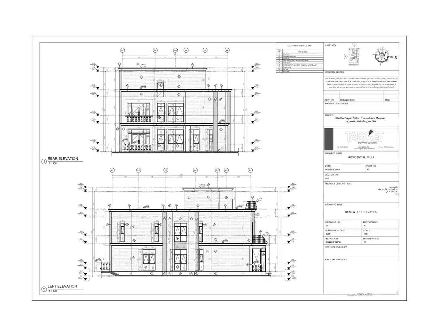 Architect plan villa