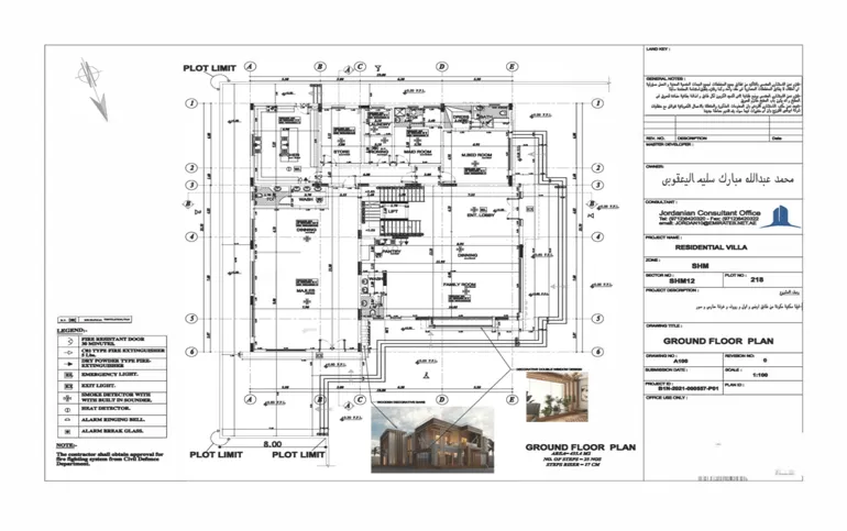 Architect plan villa